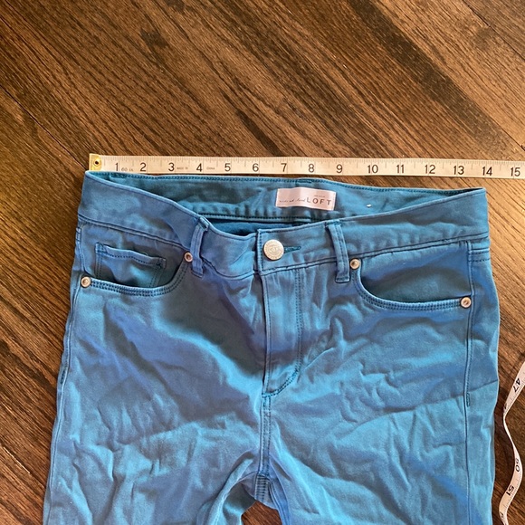 Loft Blue Legging Jeans Skinny Stretchy 6 28 EUC - Picture 3 of 9